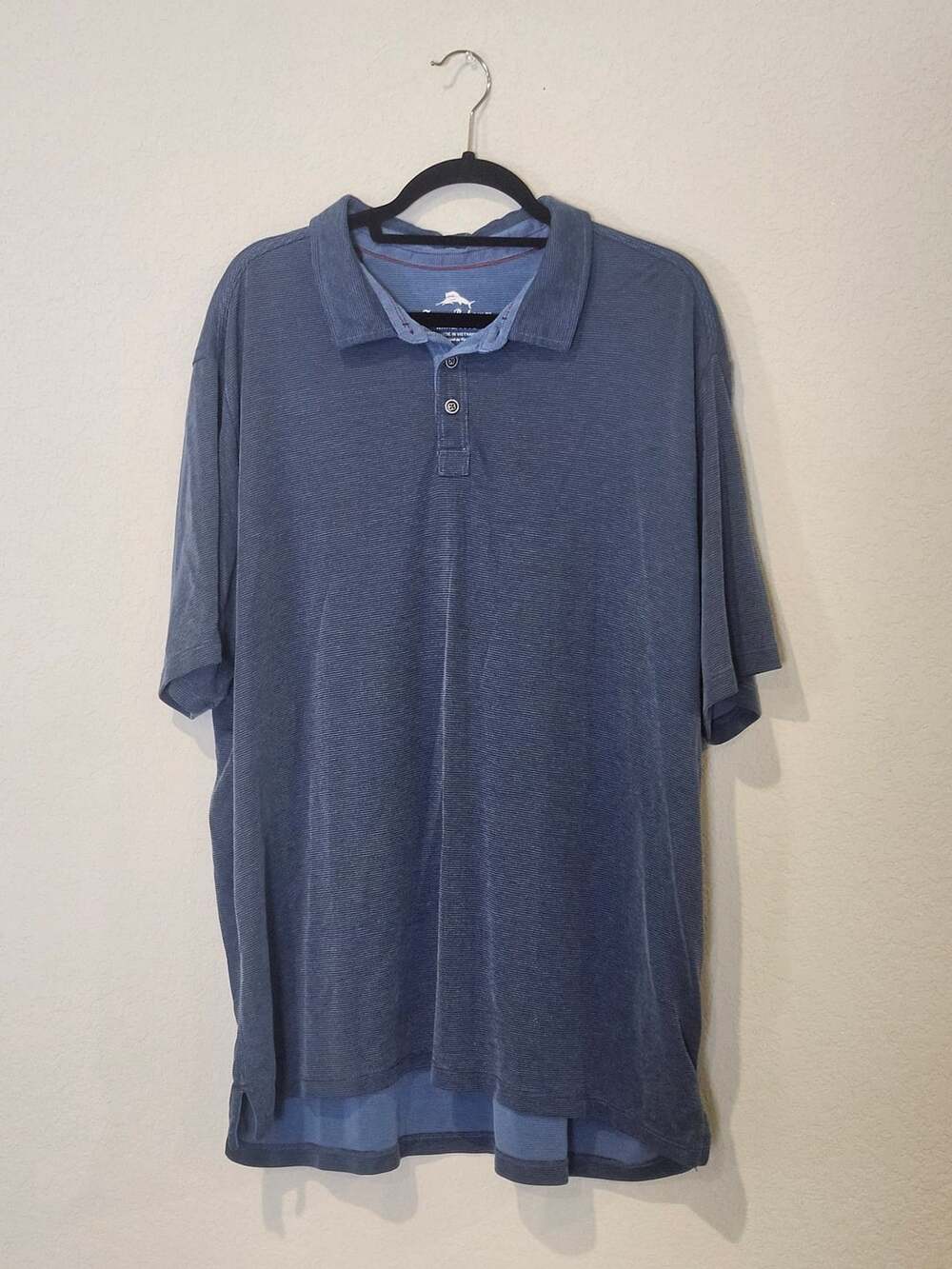 Cotton & Co. Mens XLarge Heathered Soft Gold Polo